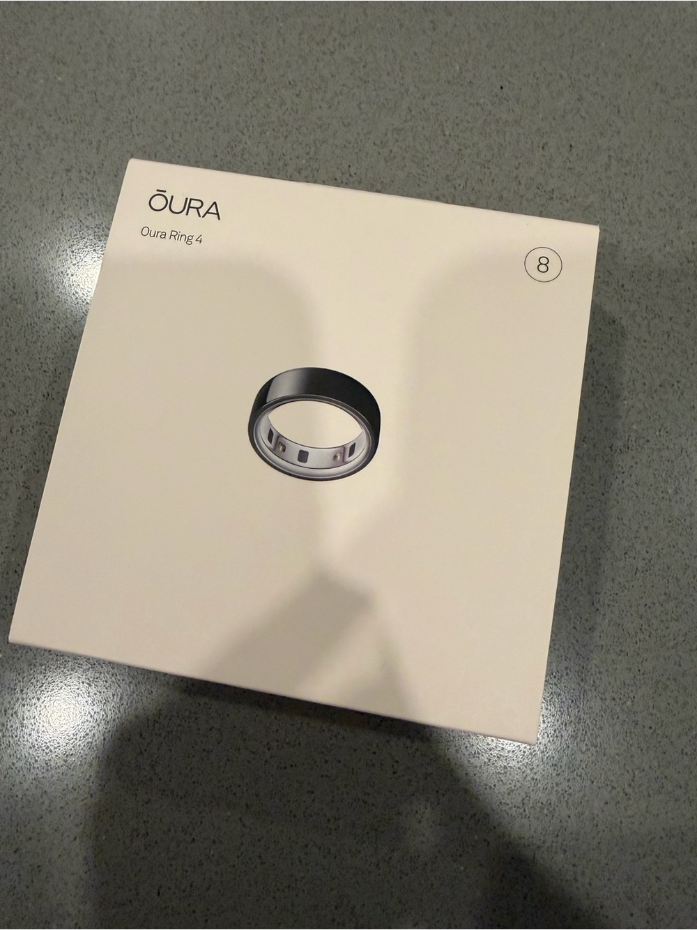 Sealed Oura Ring 4 Smart Ring - Black